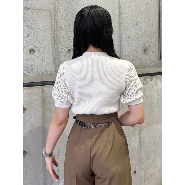 クロシェパターンニット | MURUA | 詳細画像12 