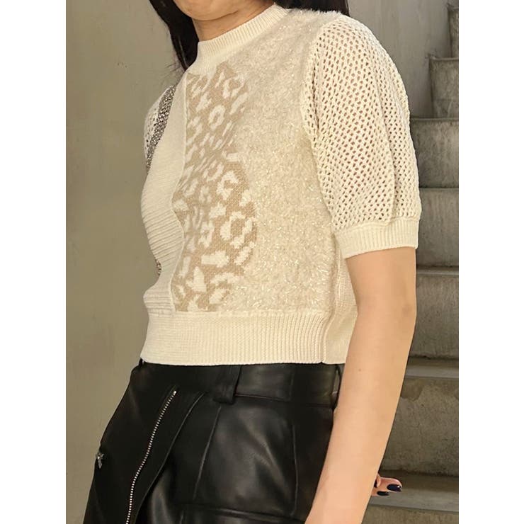 クロシェパターンニット | MURUA | 詳細画像24 