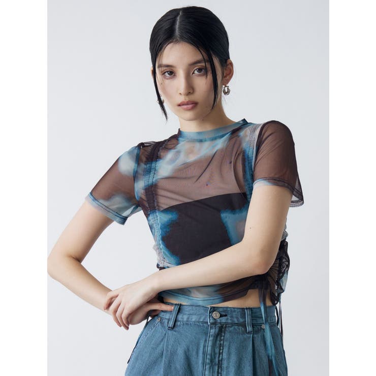 【追加生産分】グラデーションシアートップス | MURUA | 詳細画像12 