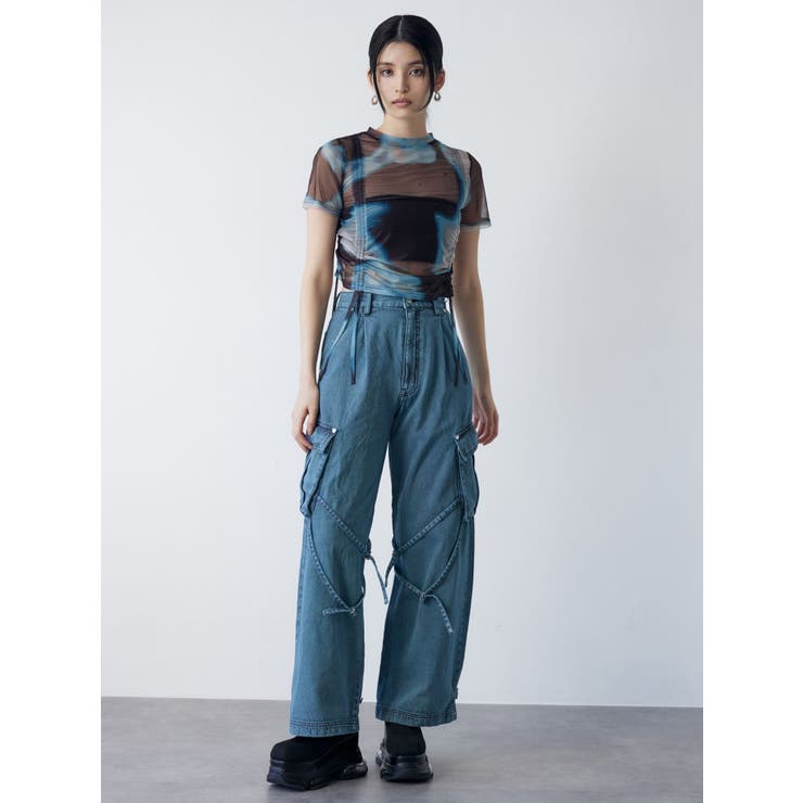 【追加生産分】グラデーションシアートップス | MURUA | 詳細画像13 