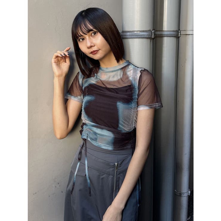 【追加生産分】グラデーションシアートップス | MURUA | 詳細画像18 