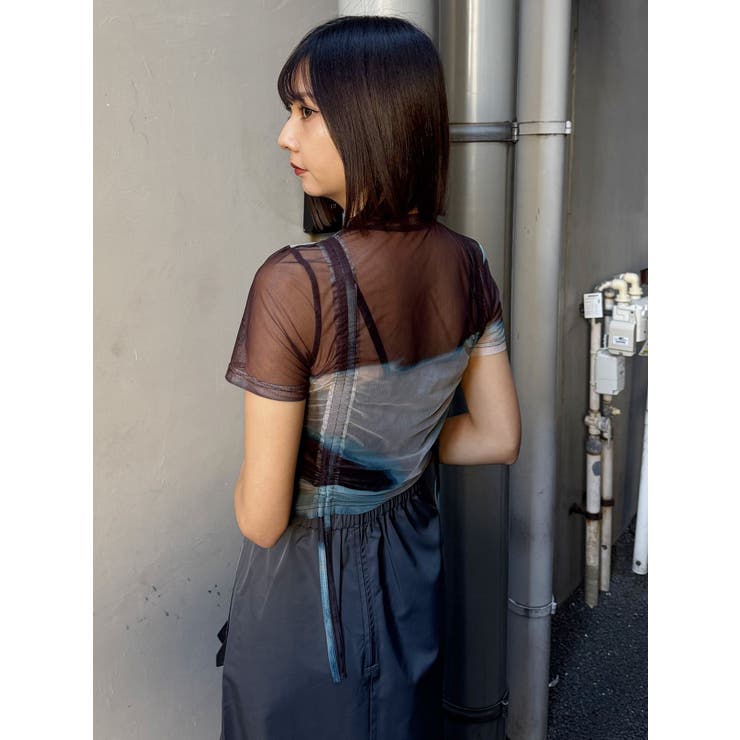 【追加生産分】グラデーションシアートップス | MURUA | 詳細画像19 