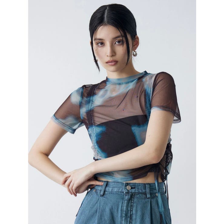 【追加生産分】グラデーションシアートップス | MURUA | 詳細画像25 