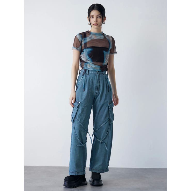 【追加生産分】グラデーションシアートップス | MURUA | 詳細画像26 