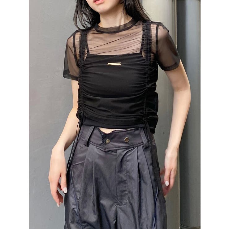 【追加生産分】グラデーションシアートップス | MURUA | 詳細画像40 