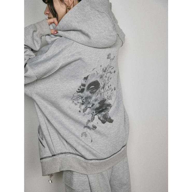 Sarah×MURUAユニセックススウェットフーディー[品番：MKSW0066844