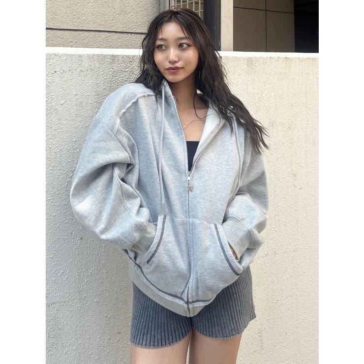 Sarah×MURUAユニセックススウェットフーディー[品番：MKSW0066844