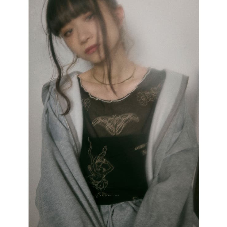 Sarah×MURUAユニセックススウェットフーディー[品番：MKSW0066844