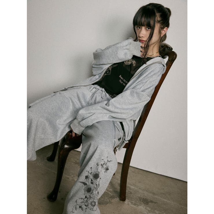 Sarah×MURUAユニセックススウェットフーディー[品番：MKSW0066844