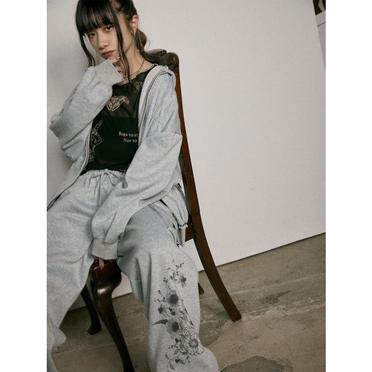 Sarah×MURUAユニセックススウェットフーディー[品番：MKSW0066844