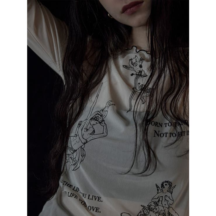 Sarah×MURUAタトゥーライクシアートップス | MURUA | 詳細画像10 