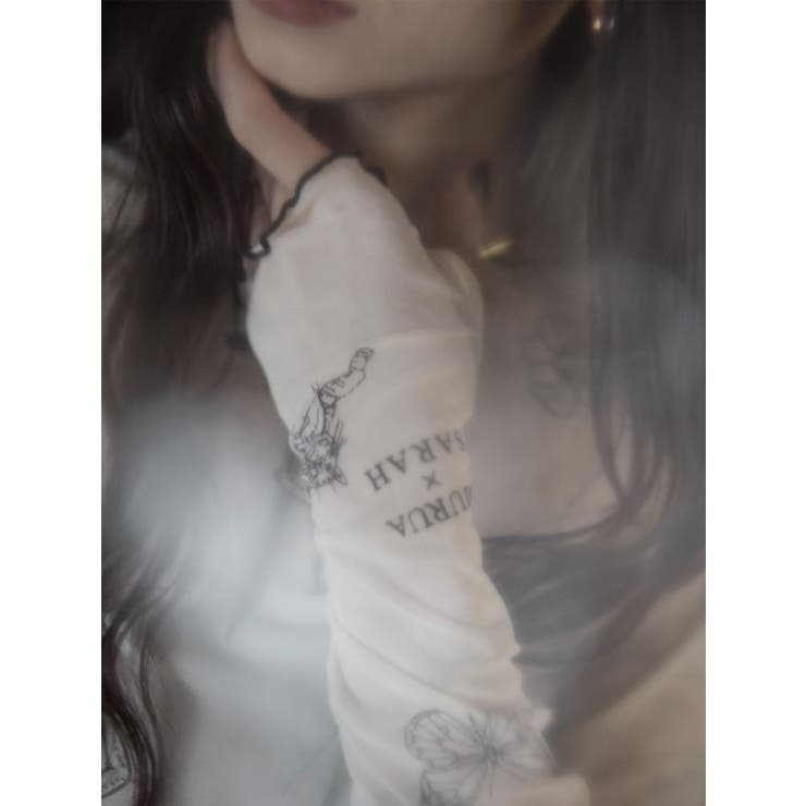 Sarah×MURUAタトゥーライクシアートップス | MURUA | 詳細画像12 