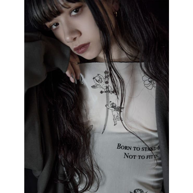 Sarah×MURUAタトゥーライクシアートップス | MURUA | 詳細画像14 