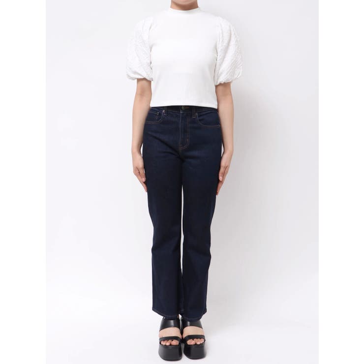 テレコドッキングジャガードトップス | MURUA | 詳細画像22 