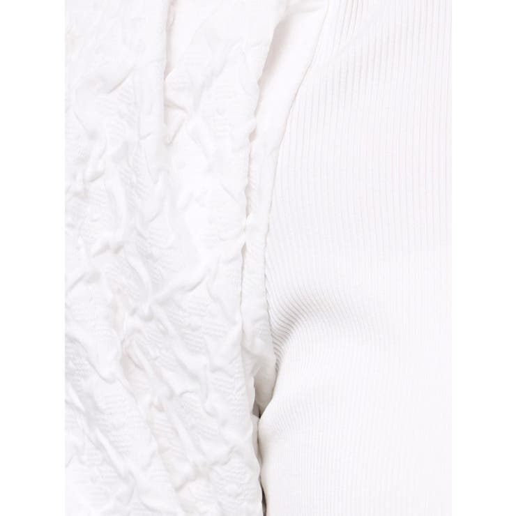 テレコドッキングジャガードトップス | MURUA | 詳細画像25 