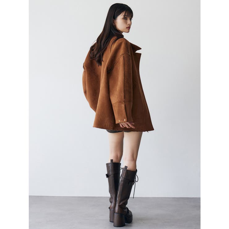 リバーシブルミドルコート | MURUA | 詳細画像14 