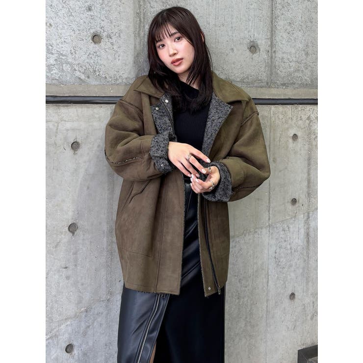 リバーシブルミドルコート | MURUA | 詳細画像18 