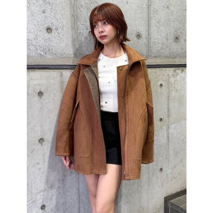 リバーシブルミドルコート | MURUA | 詳細画像24 