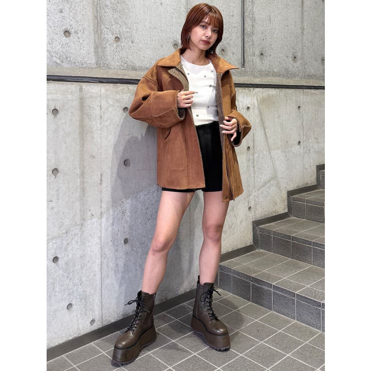 リバーシブルミドルコート | MURUA | 詳細画像26 