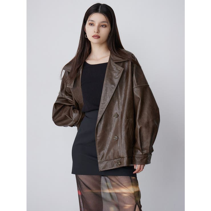 THREE FACE サドルマン レザー ジャケット shantii ムラジュン レザー | オールセインツ 公式オンラインストア