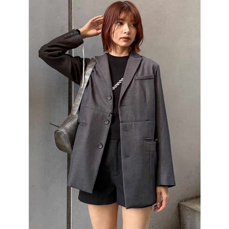 2wayレングステーラードジャケット【セットアップ着用可】 | MURUA | 詳細画像40 