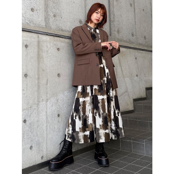 2wayレングステーラードジャケット【セットアップ着用可】 | MURUA | 詳細画像47 