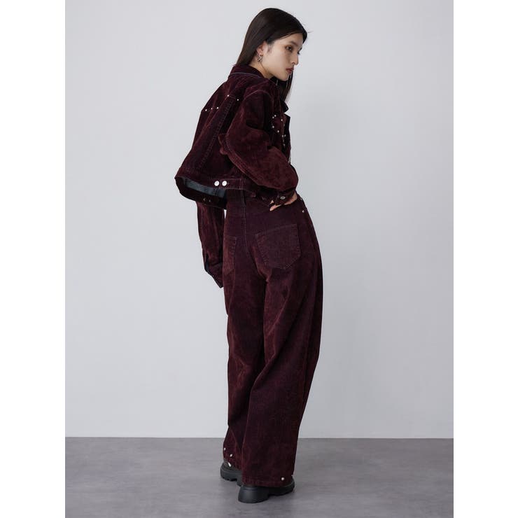 フロッキーデニムジャケット【セット販売対象】 | MURUA | 詳細画像11 