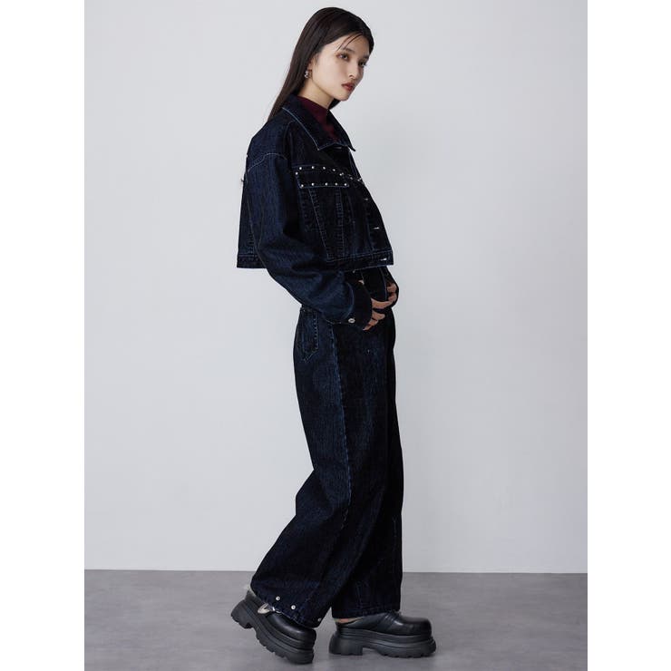 フロッキーデニムジャケット【セット販売対象】 | MURUA | 詳細画像16 