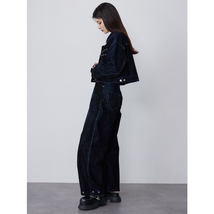 フロッキーデニムジャケット【セット販売対象】 | MURUA | 詳細画像17 