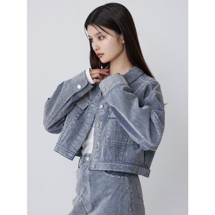フロッキーデニムジャケット【セット販売対象】 | MURUA | 詳細画像20 