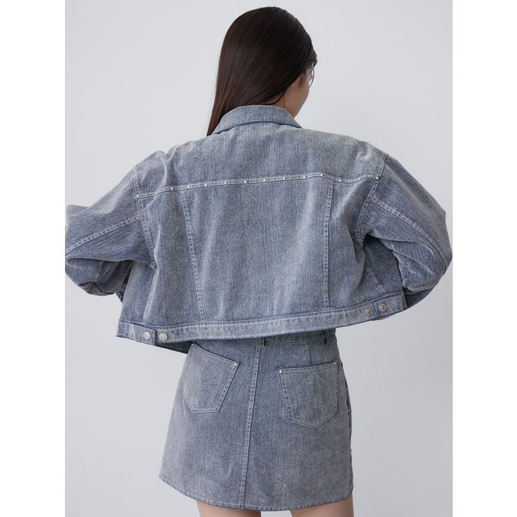 フロッキーデニムジャケット【セット販売対象】 | MURUA | 詳細画像21 