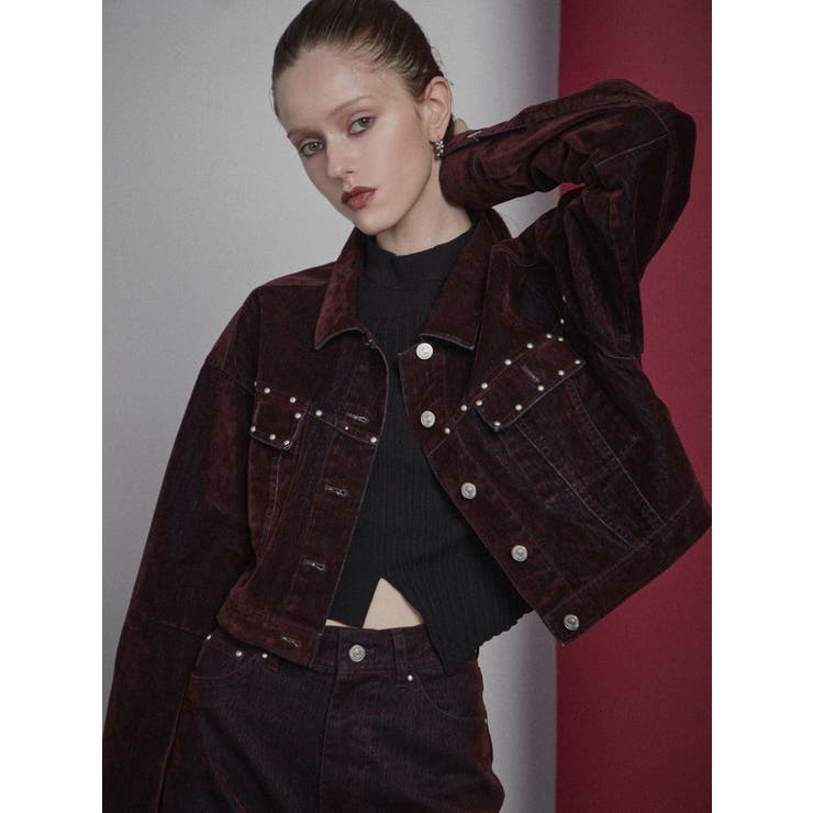 フロッキーデニムジャケット【セット販売対象】 | MURUA | 詳細画像25 