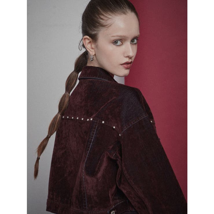 フロッキーデニムジャケット【セット販売対象】 | MURUA | 詳細画像26 