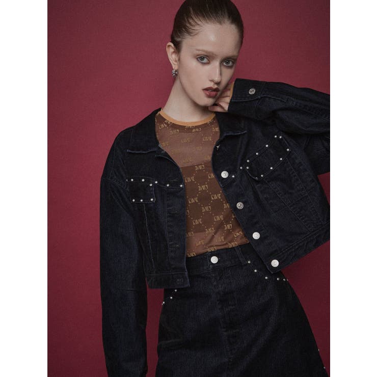 フロッキーデニムジャケット【セット販売対象】 | MURUA | 詳細画像29 