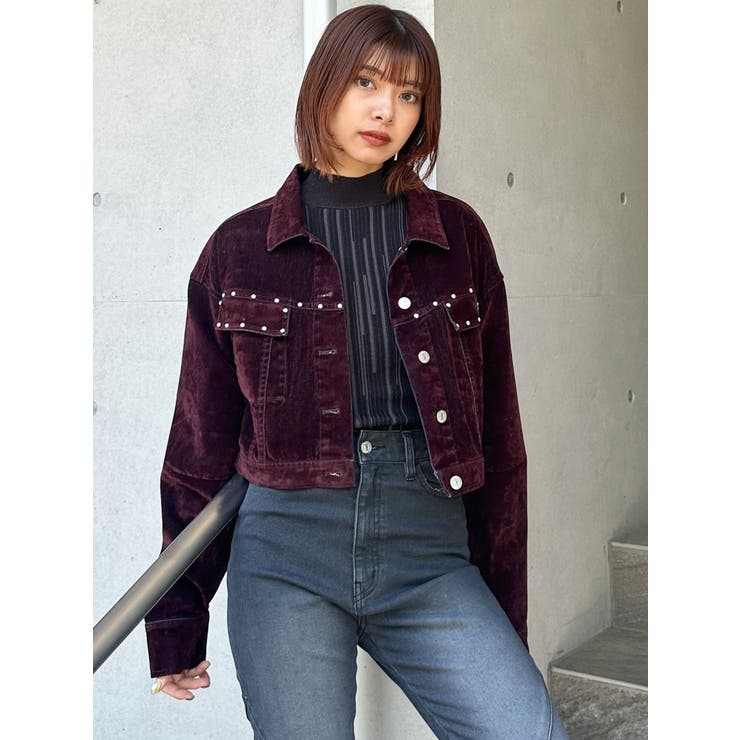 フロッキーデニムジャケット【セット販売対象】 | MURUA | 詳細画像43 