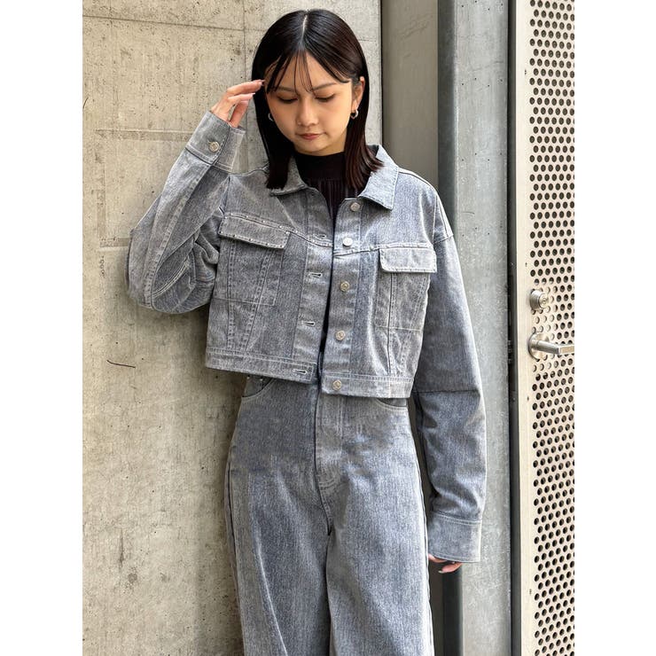 フロッキーデニムジャケット【セット販売対象】 | MURUA | 詳細画像49 