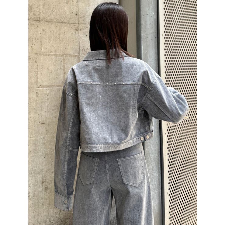 フロッキーデニムジャケット【セット販売対象】 | MURUA | 詳細画像50 