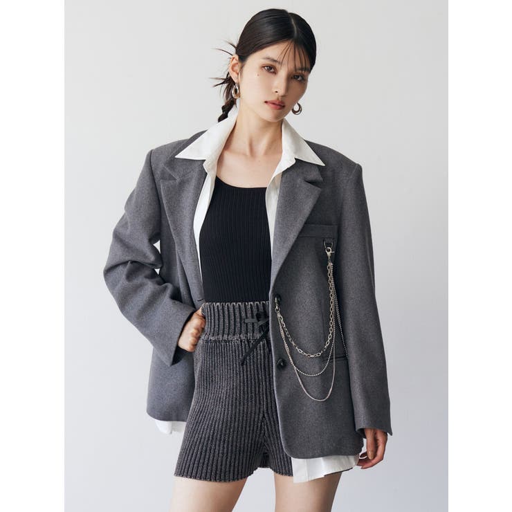 カラーアタッチメントジャケット | MURUA | 詳細画像14 