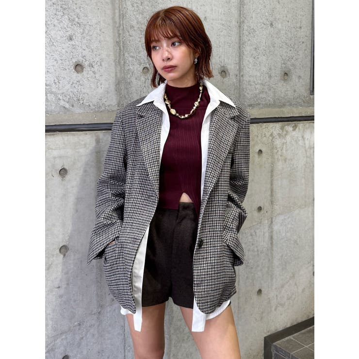 カラーアタッチメントジャケット[品番：MKSW0066449]｜MURUA（ムルーア