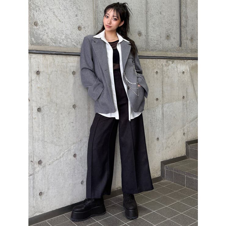 カラーアタッチメントジャケット[品番：MKSW0066449]｜MURUA（ムルーア