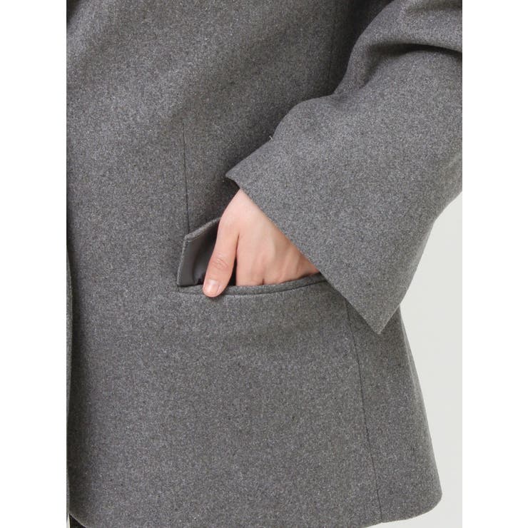 カラーアタッチメントジャケット[品番：MKSW0066449]｜MURUA（ムルーア