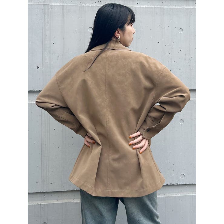 フェイクスウェードワークジャケット | MURUA | 詳細画像10 