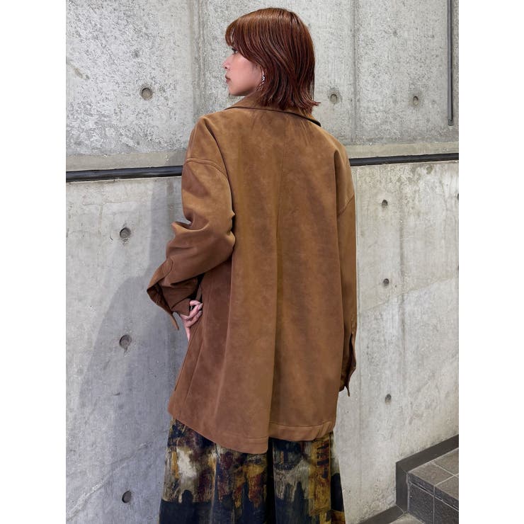 フェイクスウェードワークジャケット | MURUA | 詳細画像15 