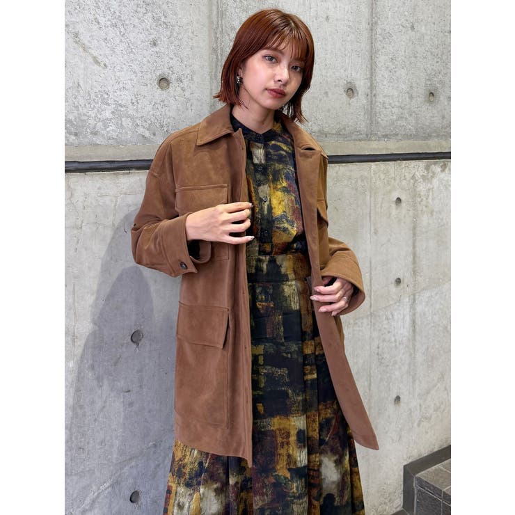 フェイクスウェードワークジャケット | MURUA | 詳細画像17 