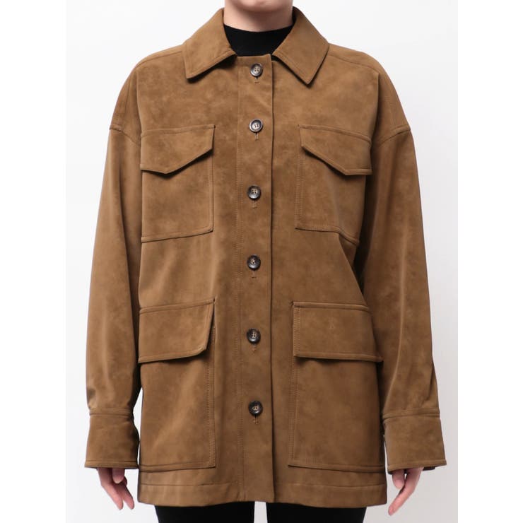 フェイクスウェードワークジャケット | MURUA | 詳細画像19 