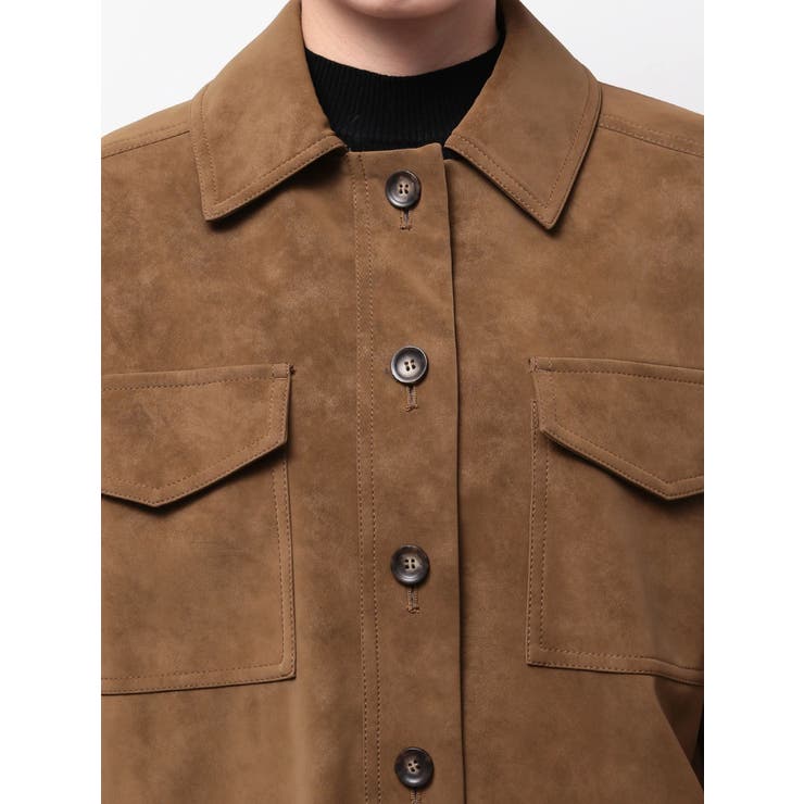 フェイクスウェードワークジャケット | MURUA | 詳細画像22 