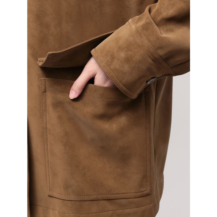 フェイクスウェードワークジャケット | MURUA | 詳細画像25 