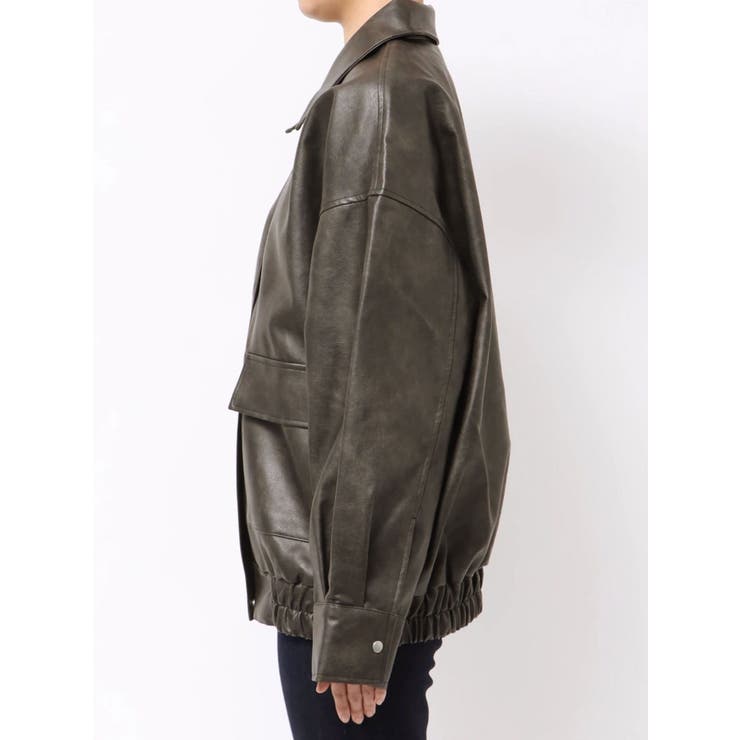 ヴィンテージフェイクレザーブルゾン | MURUA | 詳細画像38 