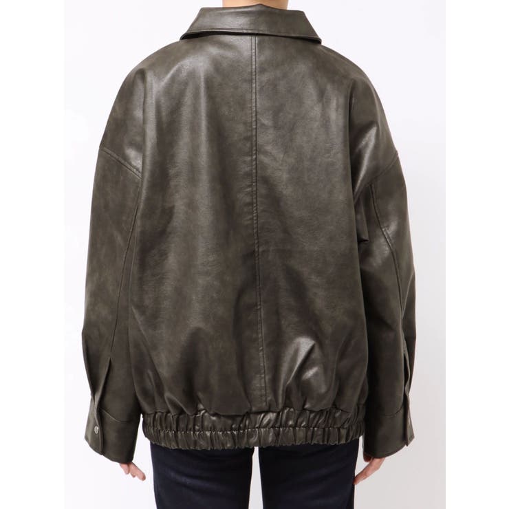 ヴィンテージフェイクレザーブルゾン | MURUA | 詳細画像39 