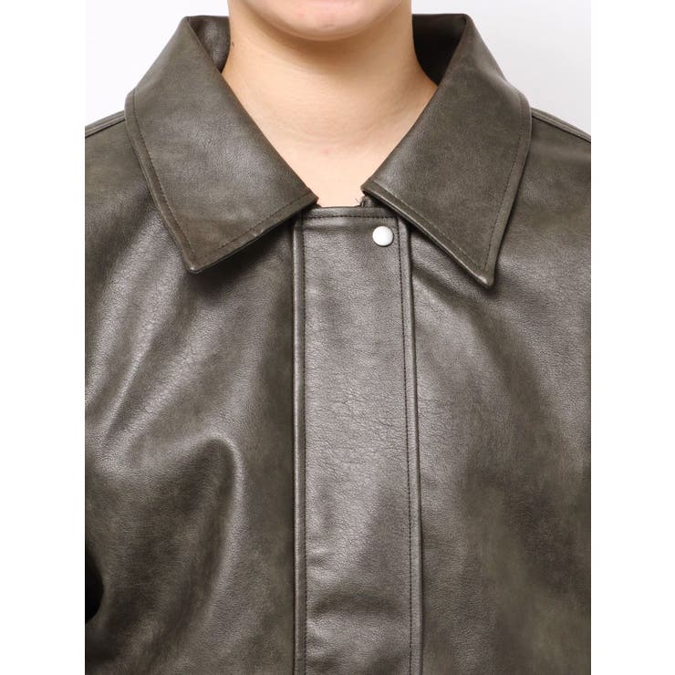 ヴィンテージフェイクレザーブルゾン | MURUA | 詳細画像40 